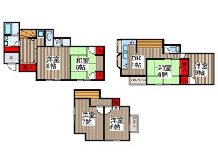 仮)朝霞戸建住宅の物件間取画像